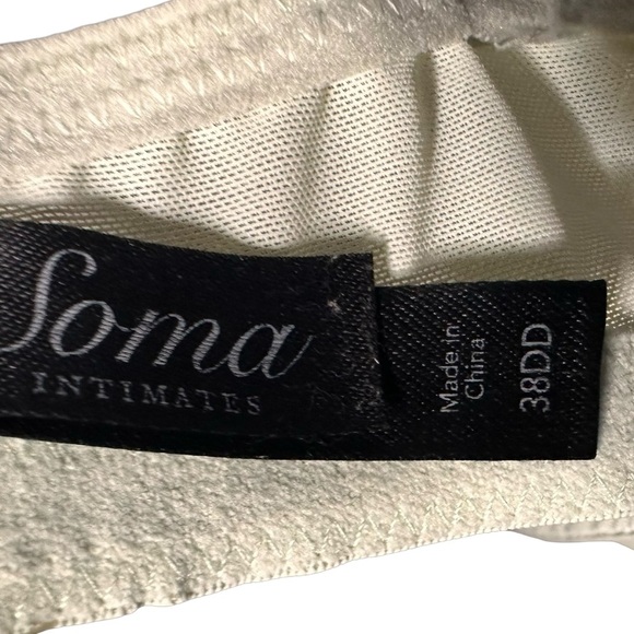 Soma Intimates Bra Padded Underwire Mint Green Size 38DD - Picture 5 of 8